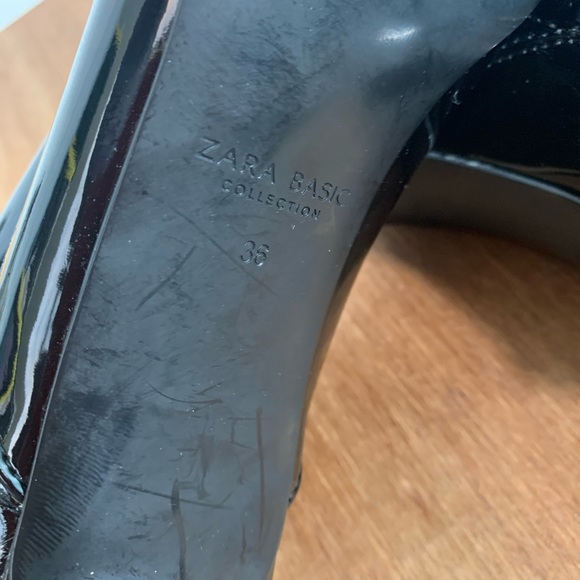 ZARA Basic Collection Black Booties Sz US 6 - Picture 10 of 12